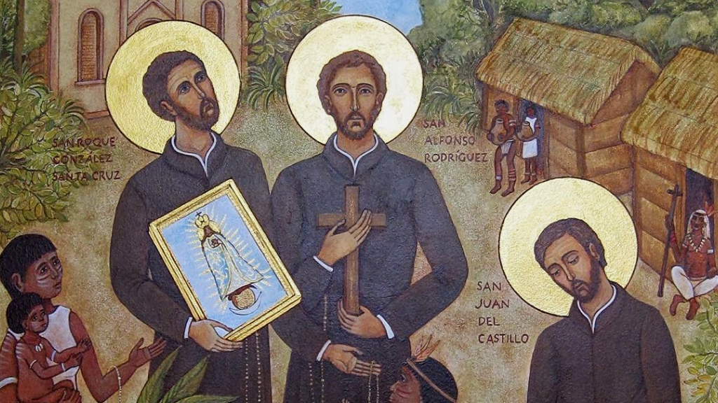 Laudes da Memória de São Roque González, Santo Afonso Rodríguez e São João Del Castillo, presbíteros e mártires